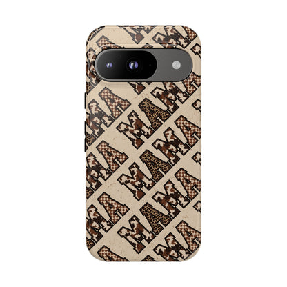 Grunge Cowhide Mama Tough Case