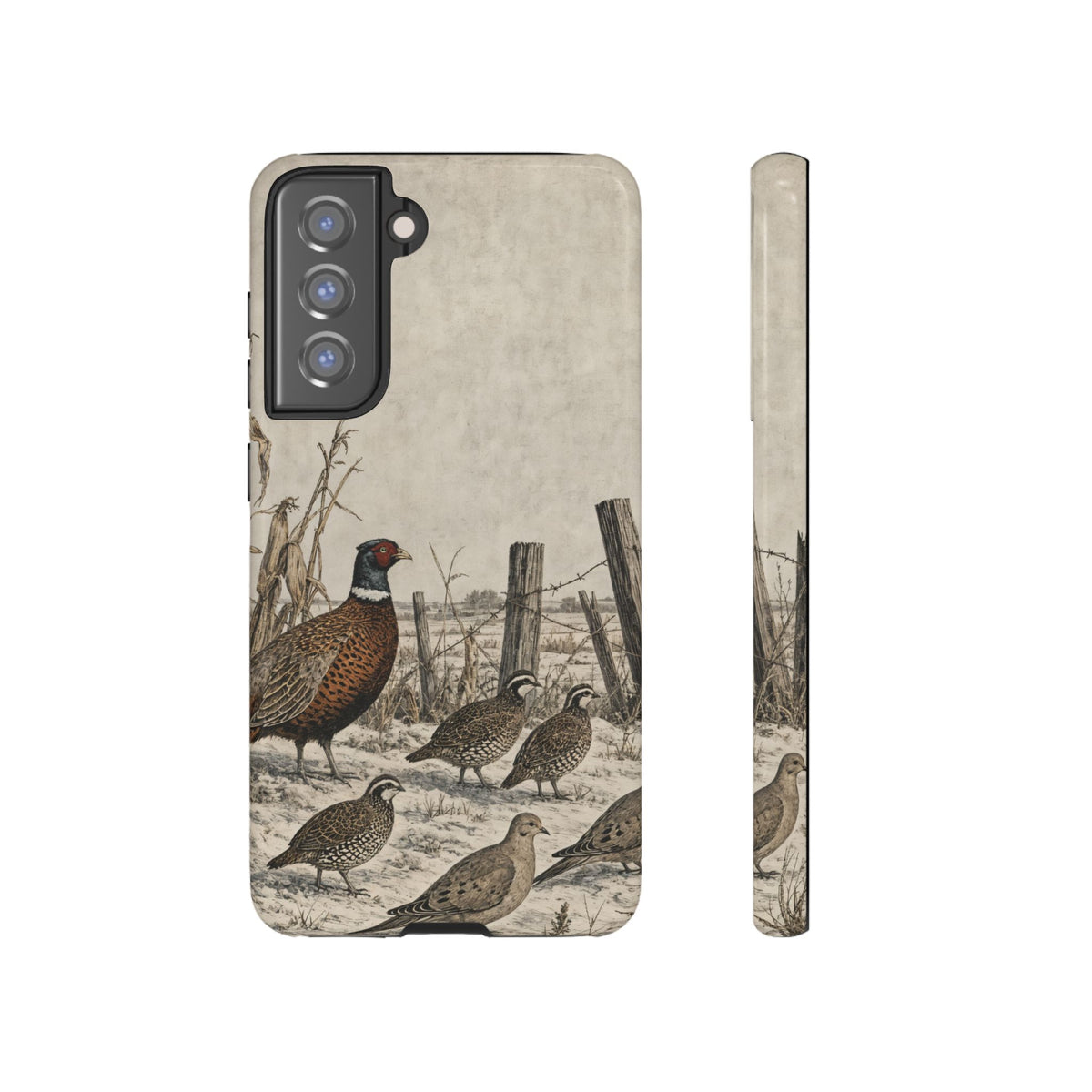 Winter Fencerow Tough Case