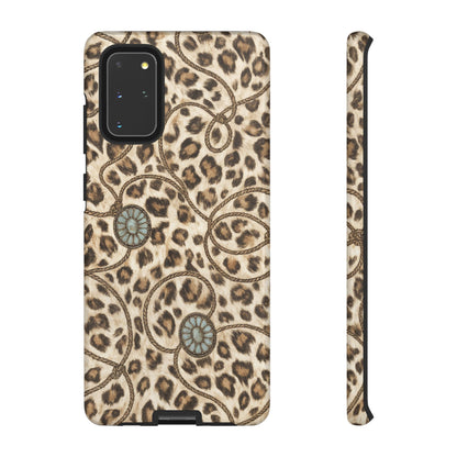 Leopard Rope Conchos Tough Case