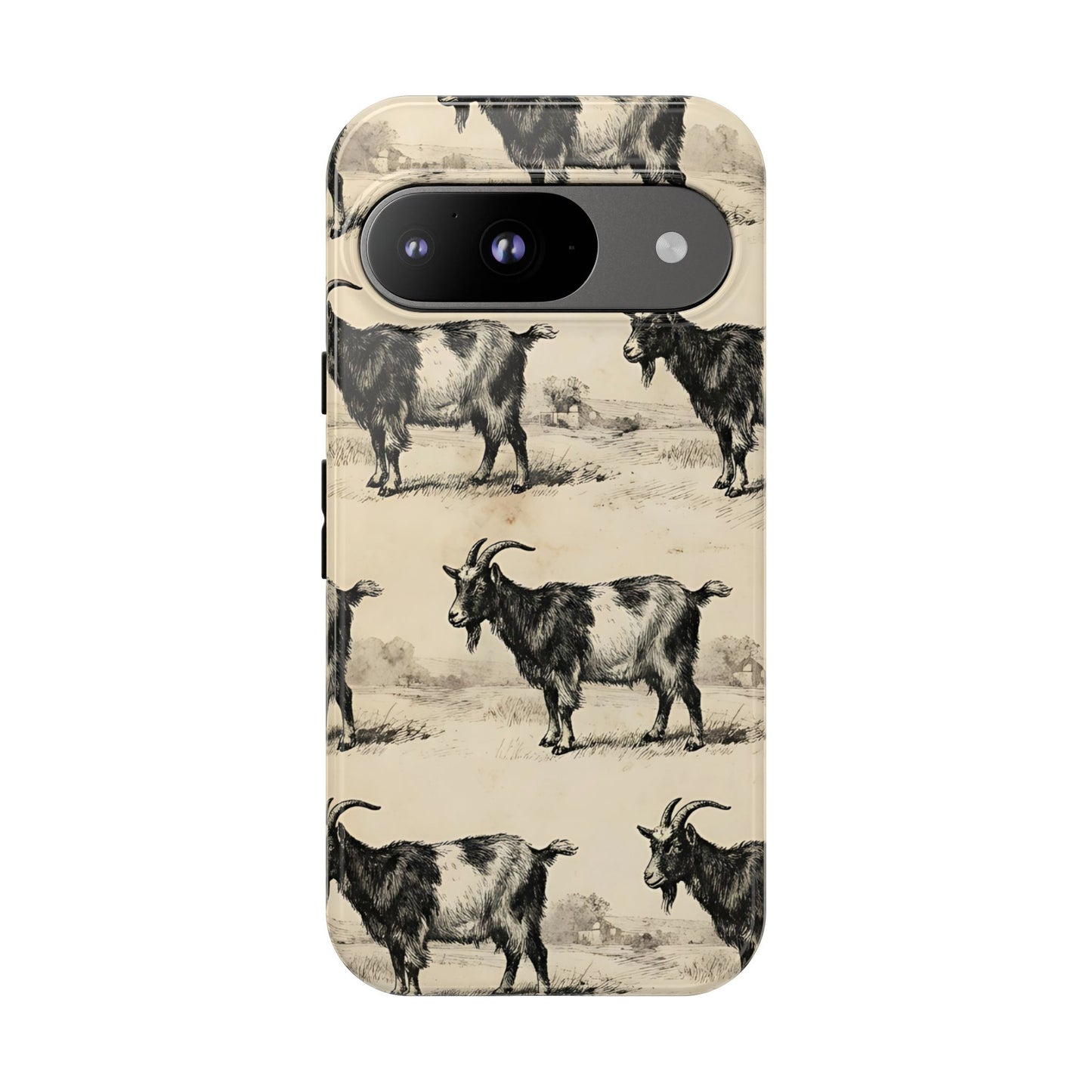 Vintage Goats Tough Case