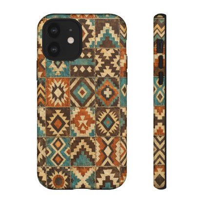 Aztec Patchwork Tough Case