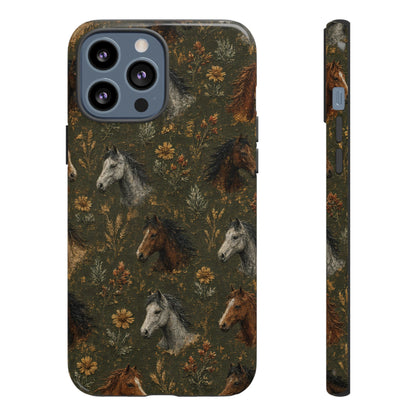 Autumn Horses Tough Case