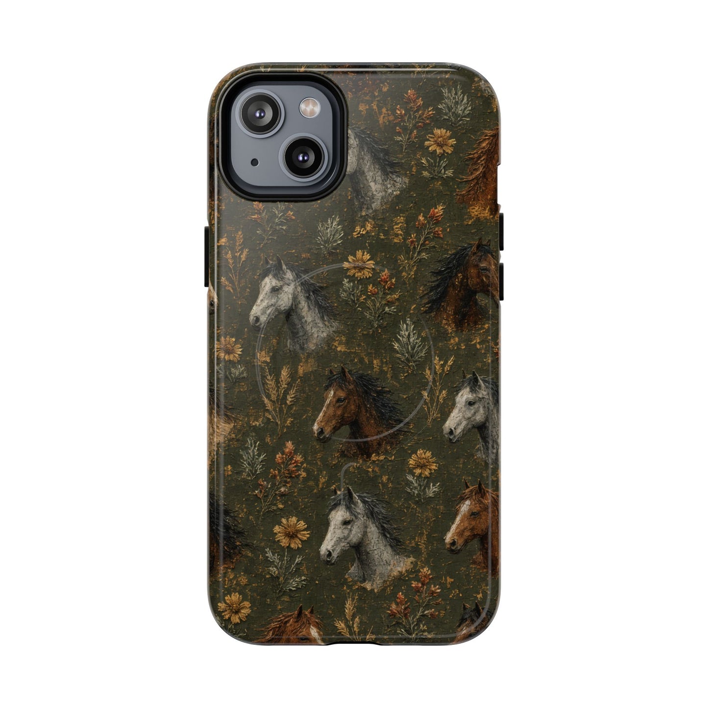 Autumn Horses Magnetic Case