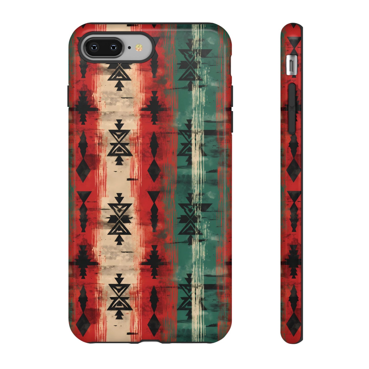 Christmas Grunge Aztec Tough Case