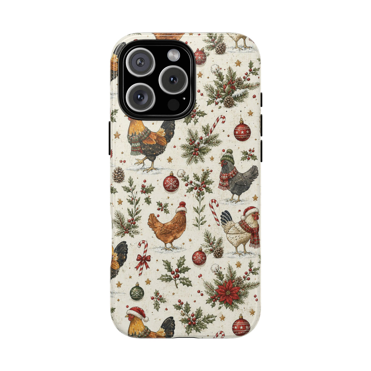 Santa Hens Tough Case