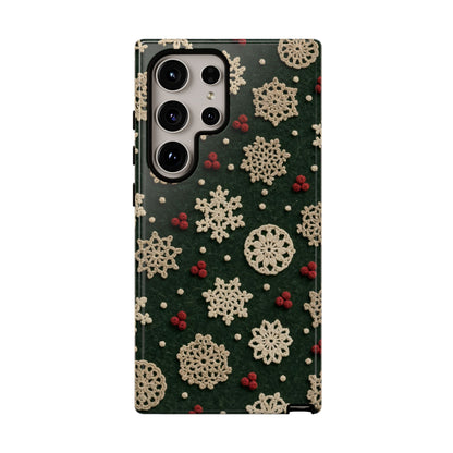 Crochet Snowflakes Tough Case