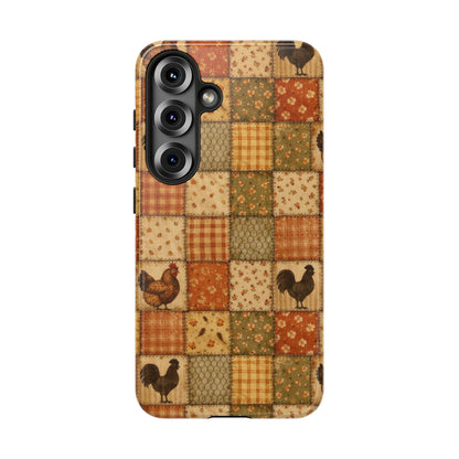 Chickens Patchwork Tough Case