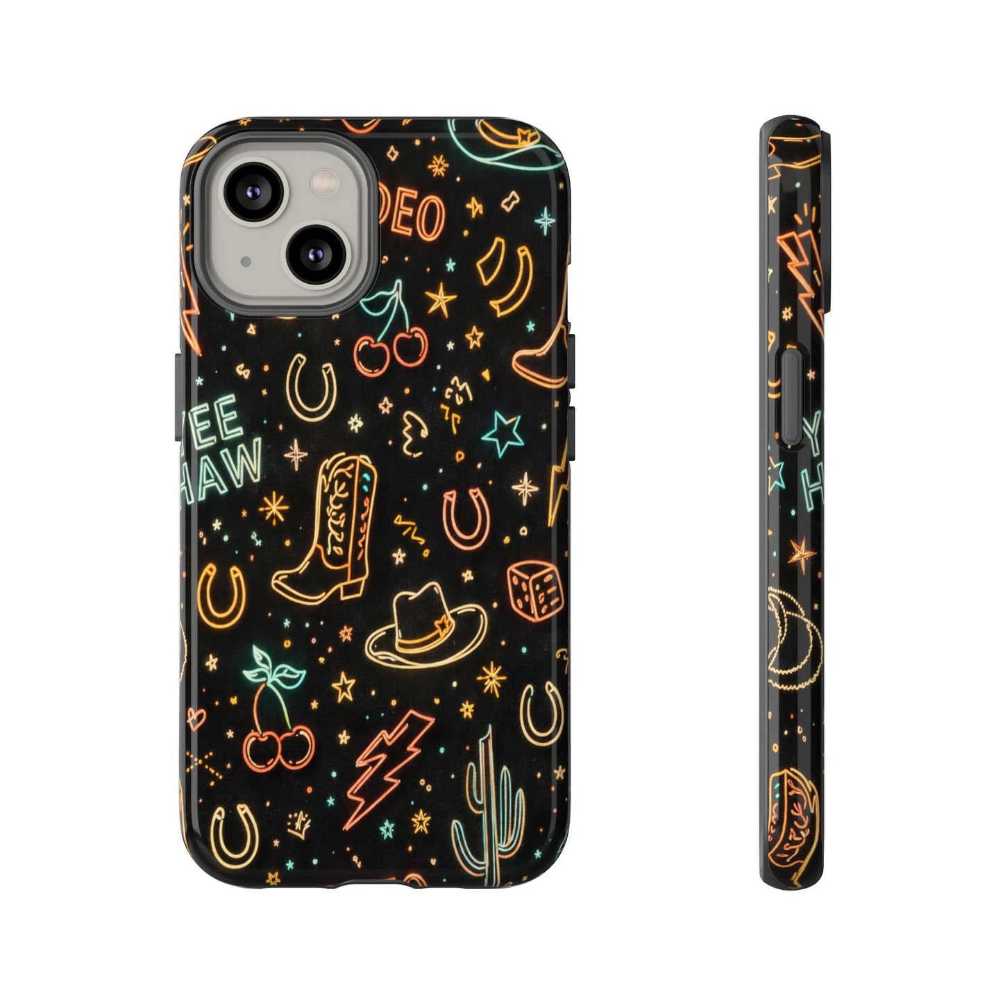 Retro Neon Rodeo Tough Case