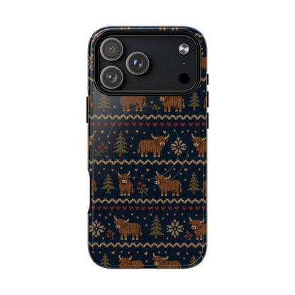 Highland Cow Sweater Magnetic Case