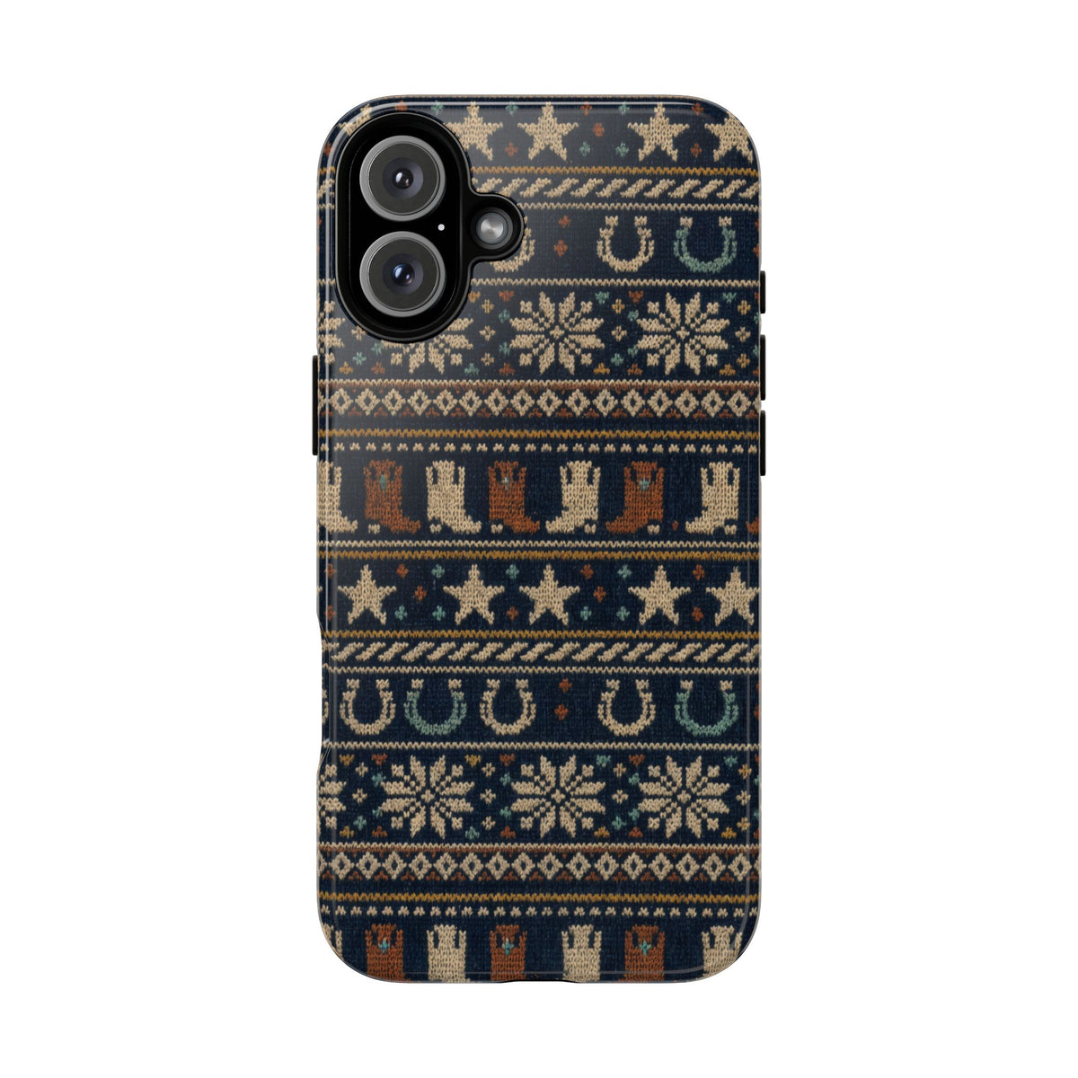 Fair Isle Boots Tough Case
