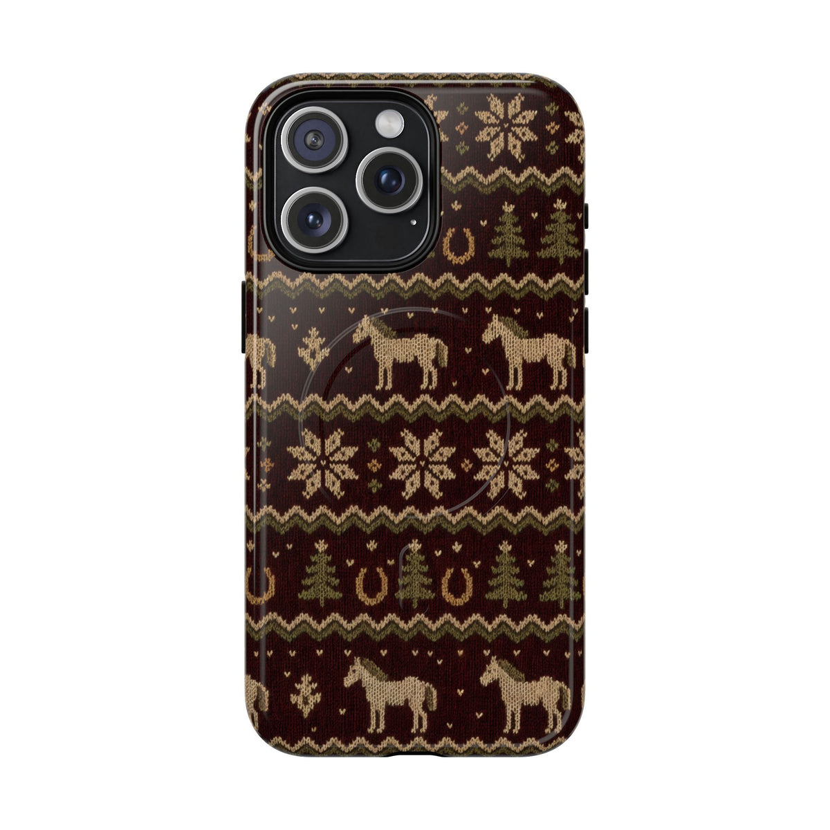 Horse Sweater Magnetic Case