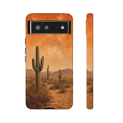 Sunset Cacti Tough Case