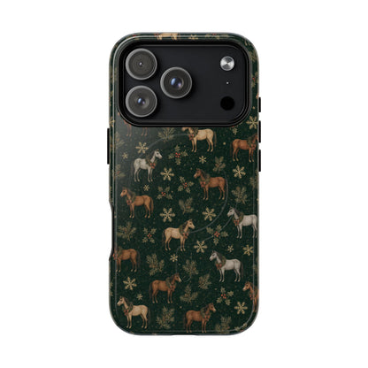 Evergreen Horses Magnetic Case