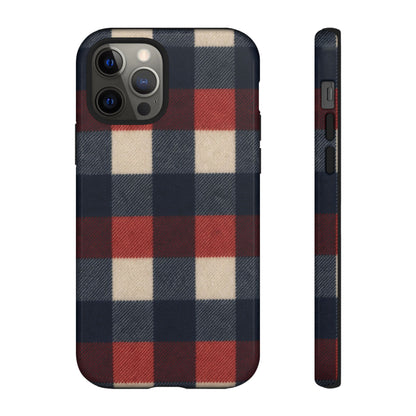 Patriotic Plaid Tough Case