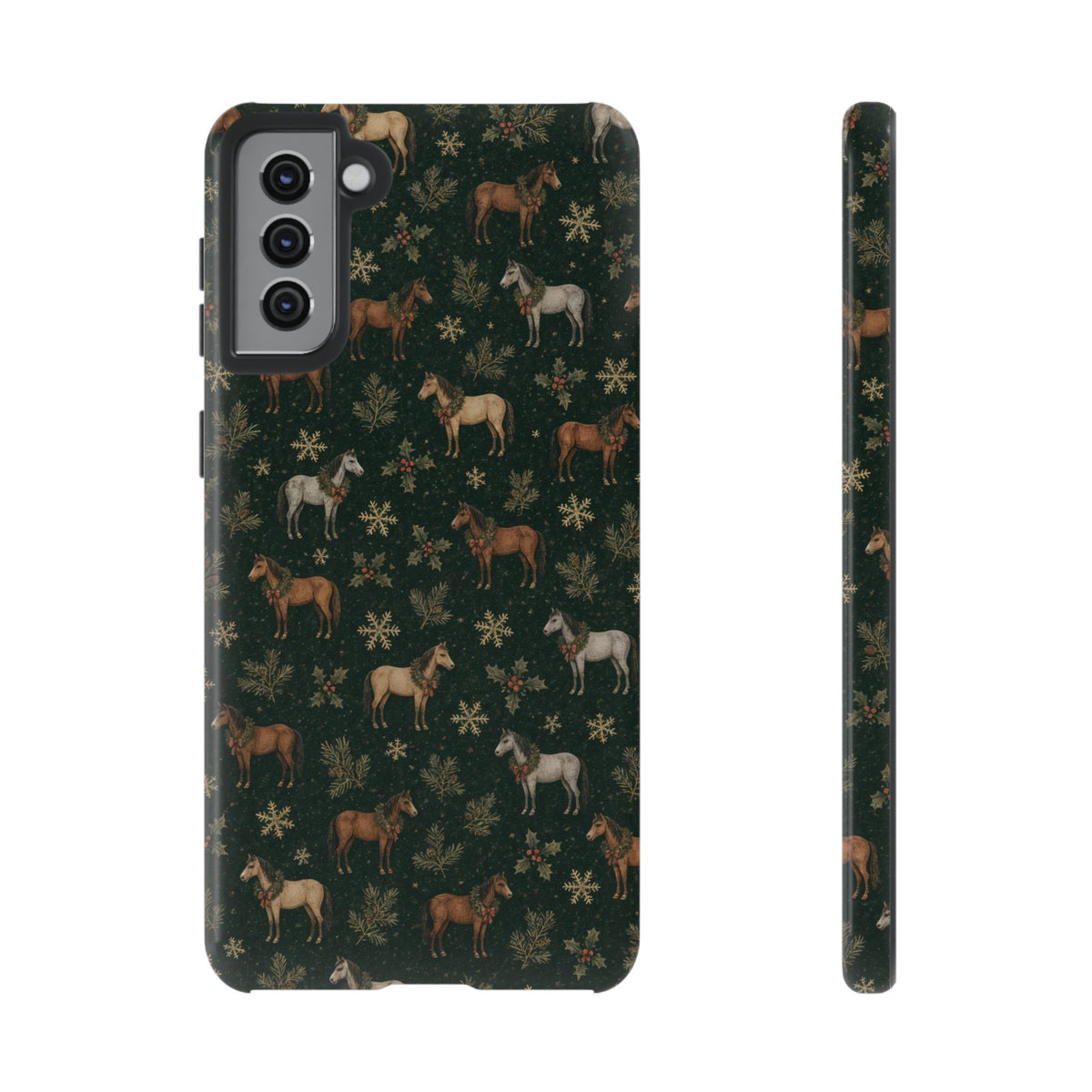 Evergreen Horses Tough Case