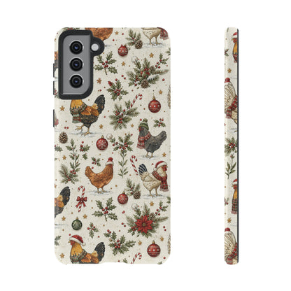 Santa Hens Tough Case