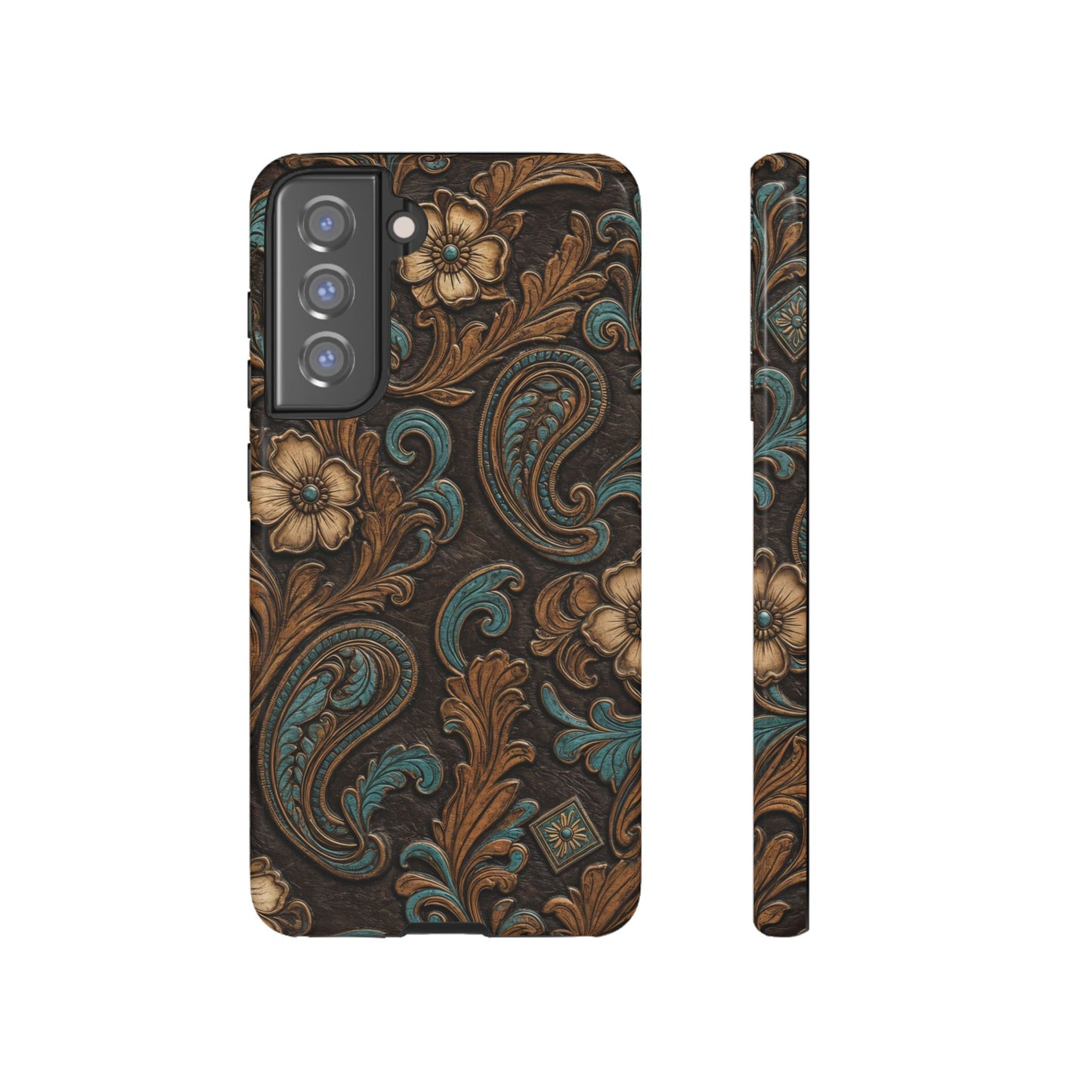 Tooled Paisley Tough Case