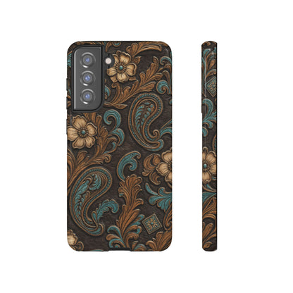Tooled Paisley Tough Case