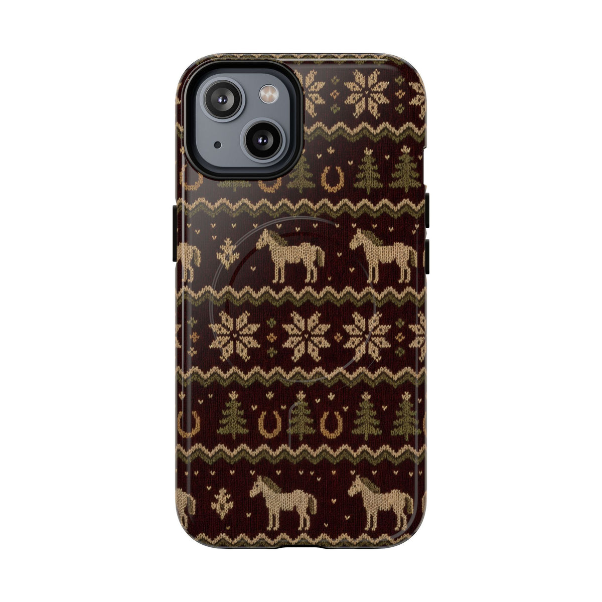 Horse Sweater Magnetic Case
