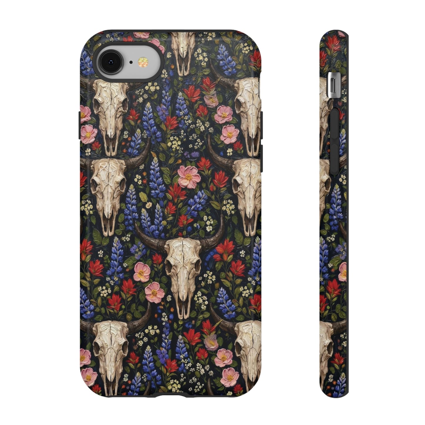 Floral Skull Tough Case
