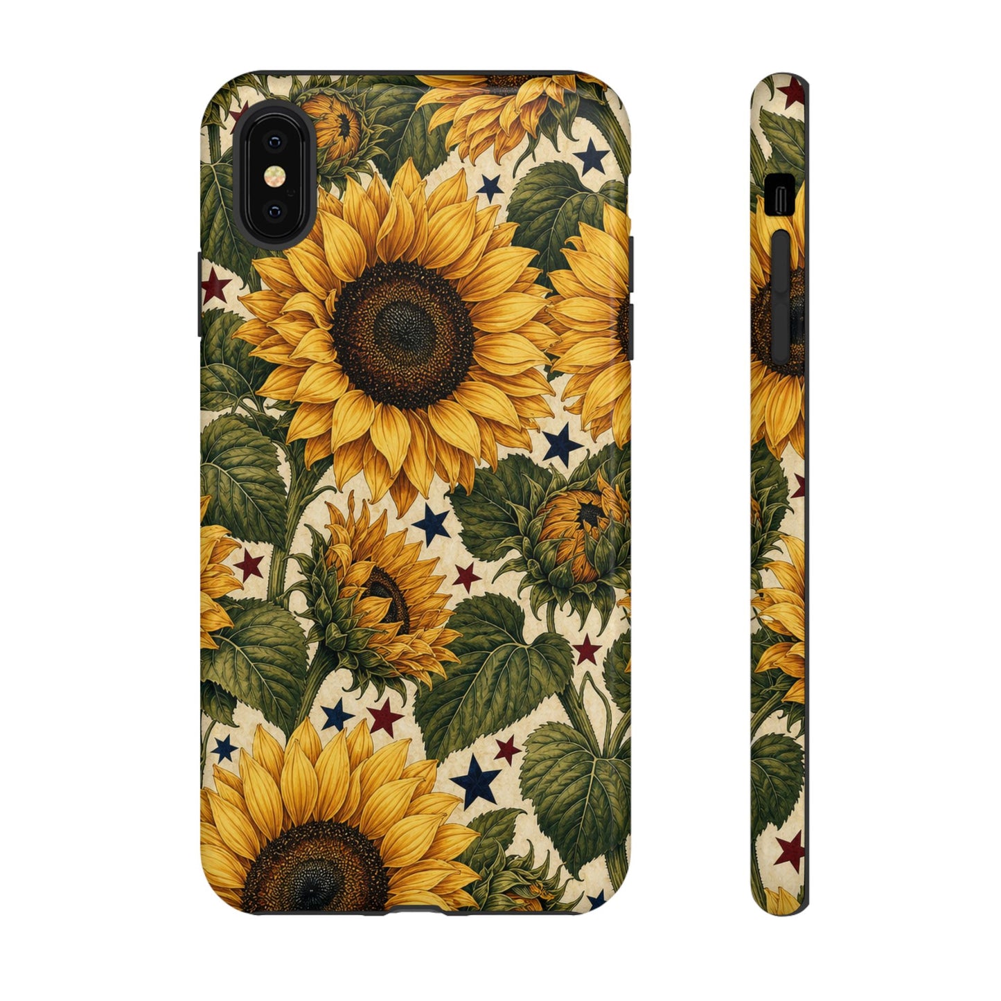 Stars And Sunflowers Tough Case
