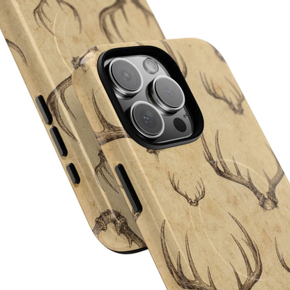 Vintage Antlers Magnetic Case