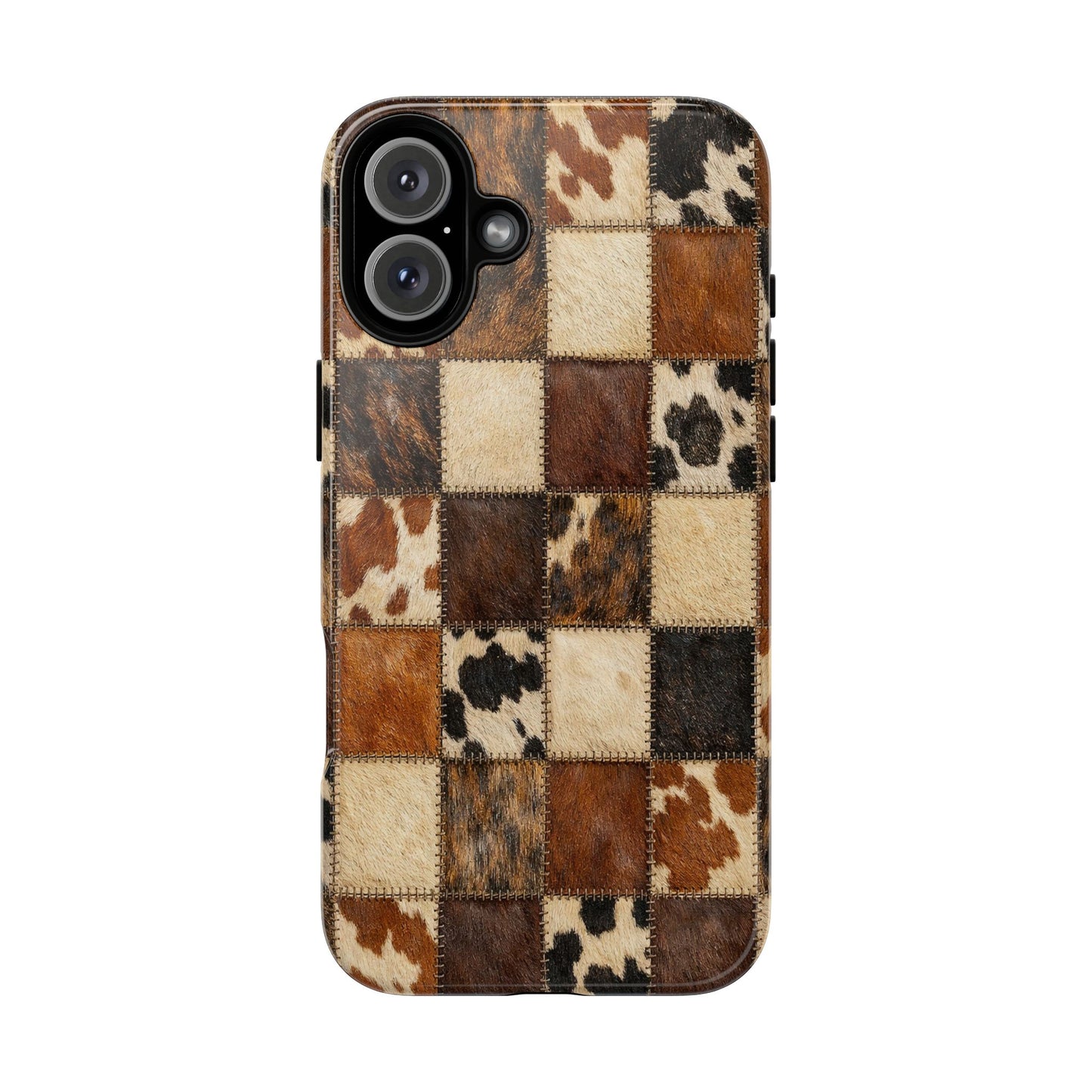 Cowhide Quilt Tough Case