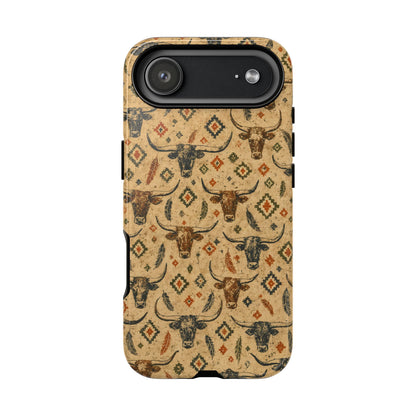 Longhorn Aztec Tough Case