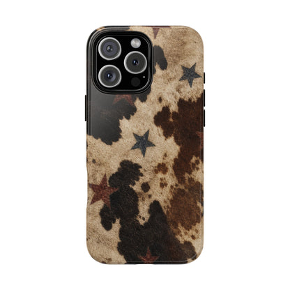 Stars And Cowhide Tough Case