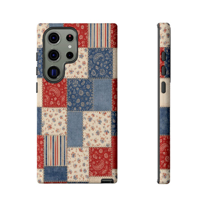 Patriotic Patchwork Tough Case