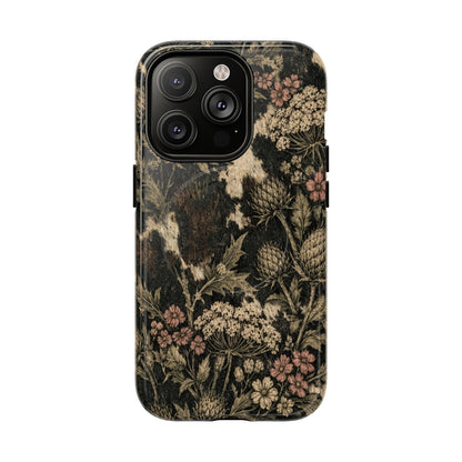 Cowhide Thistle Magnetic Case
