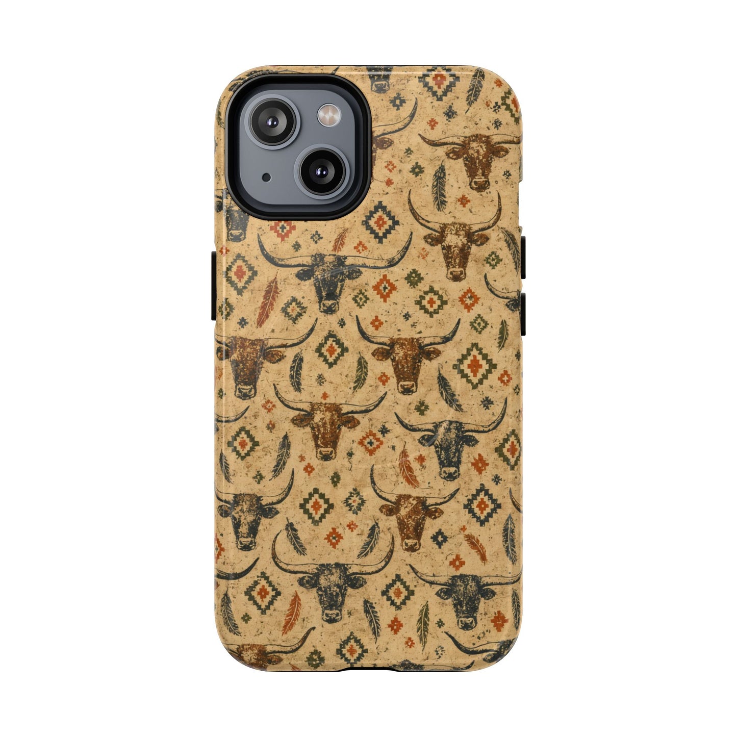 Longhorn Aztec Magnetic Case