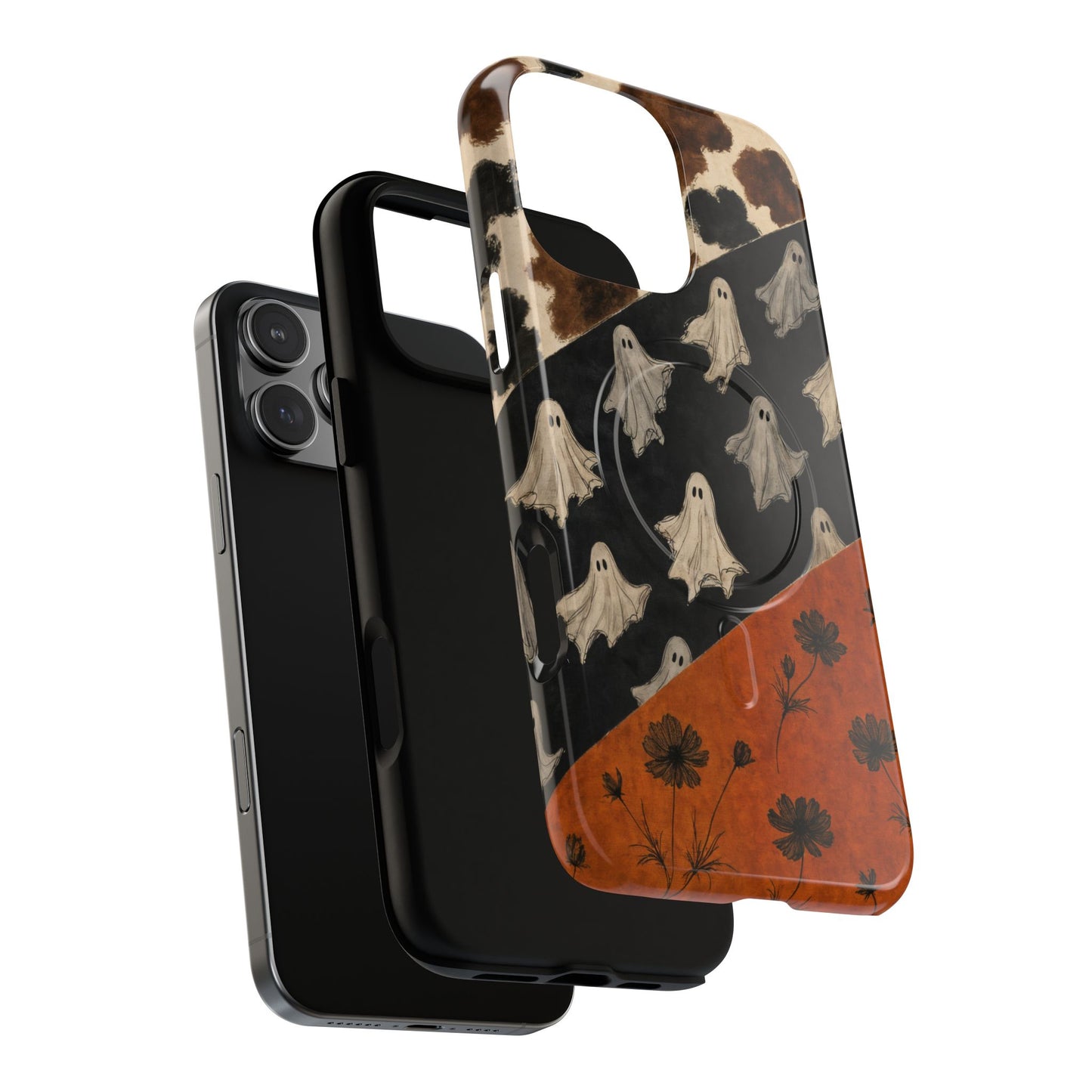 Ghost Cowhide Swaths Magnetic Case