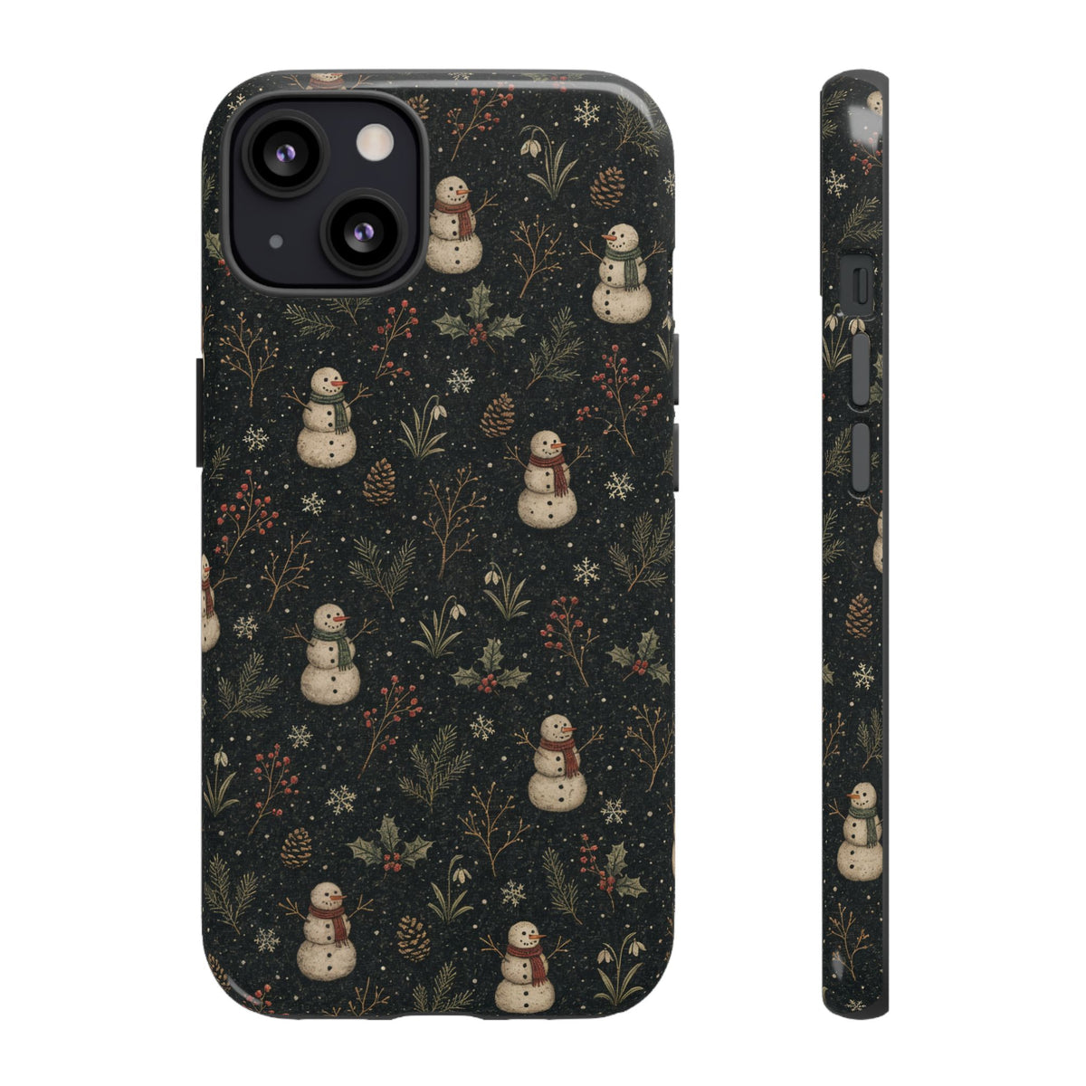 Midnight Snowmen Tough Case