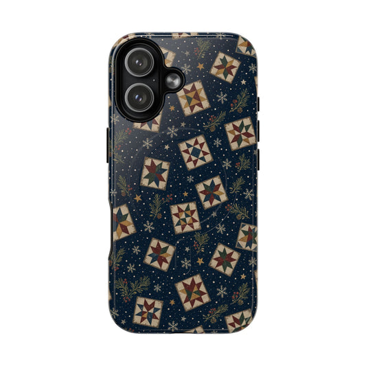 Midnight Quilts Magnetic Case