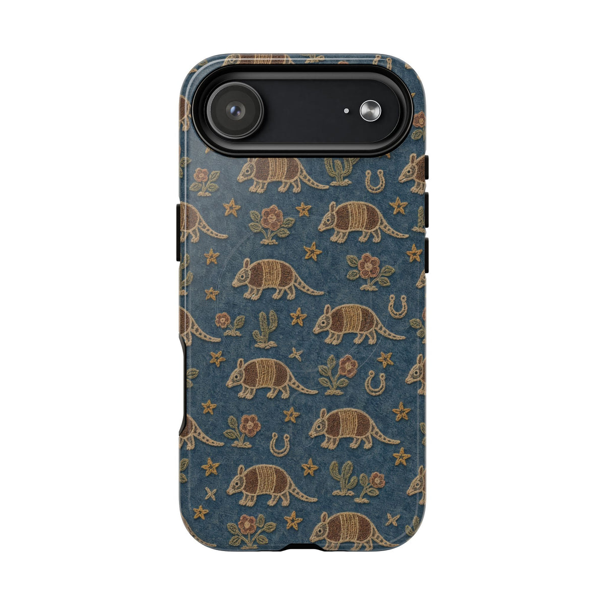 Denim Armadillo Magnetic Case