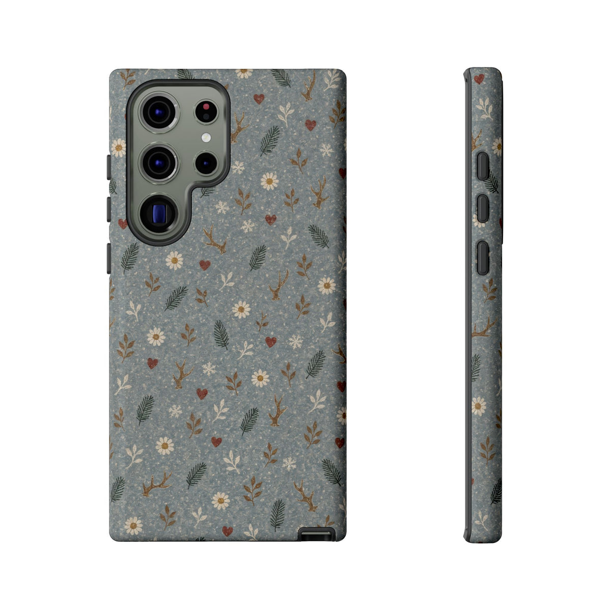 Antler Daisies Snow Tough Case