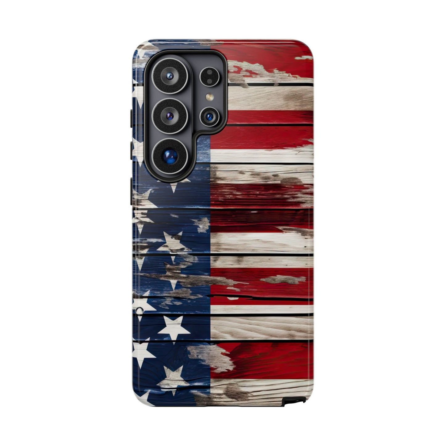 Wood Stars Stripes Tough Case