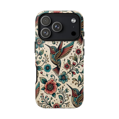 Retro Hummingbird Tough Case