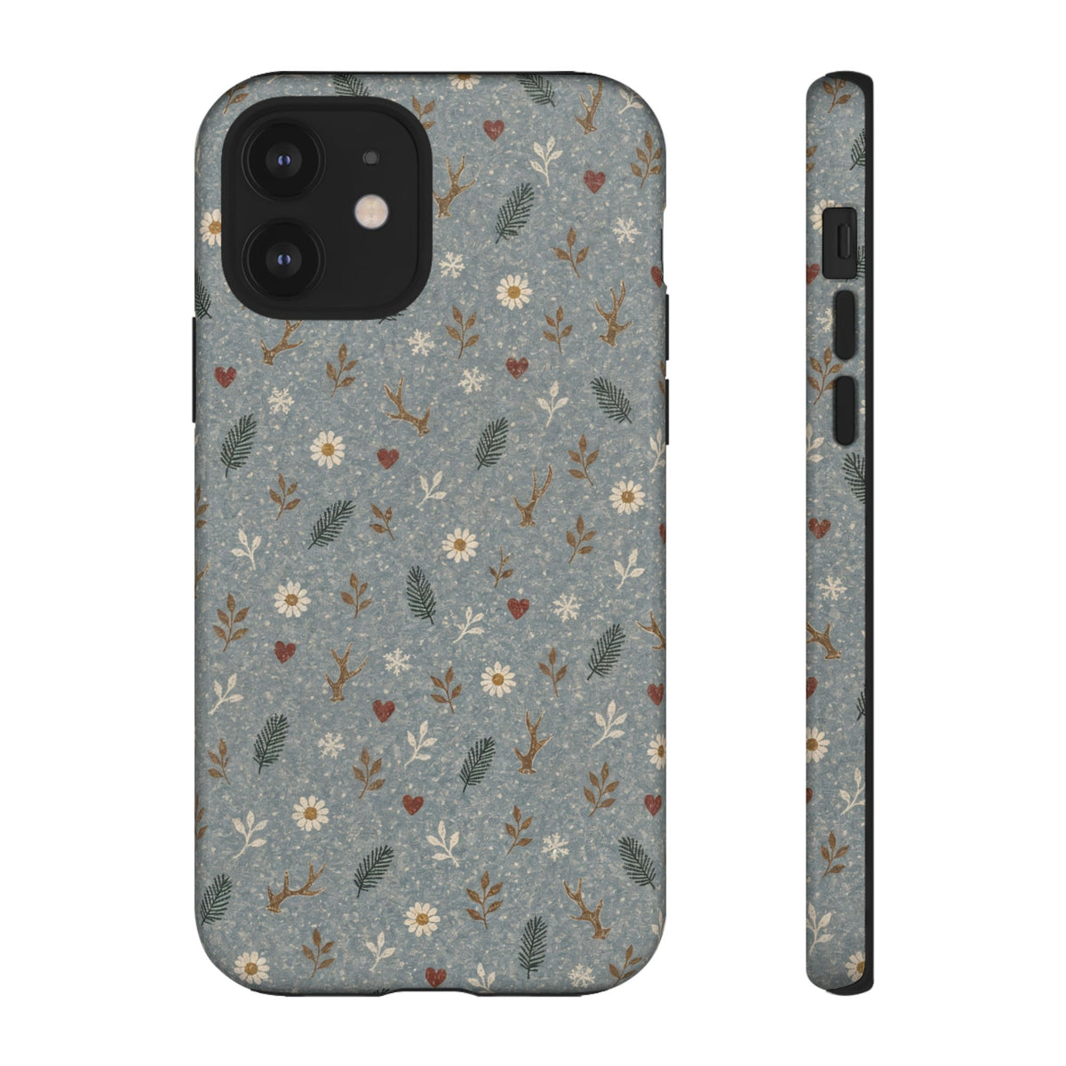 Antler Daisies Snow Tough Case