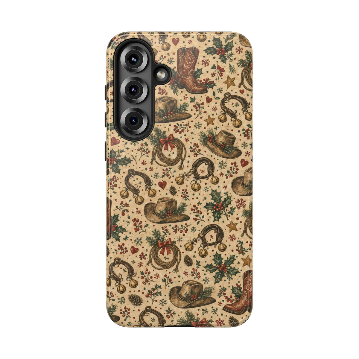 Cowboy Christmas Tough Case
