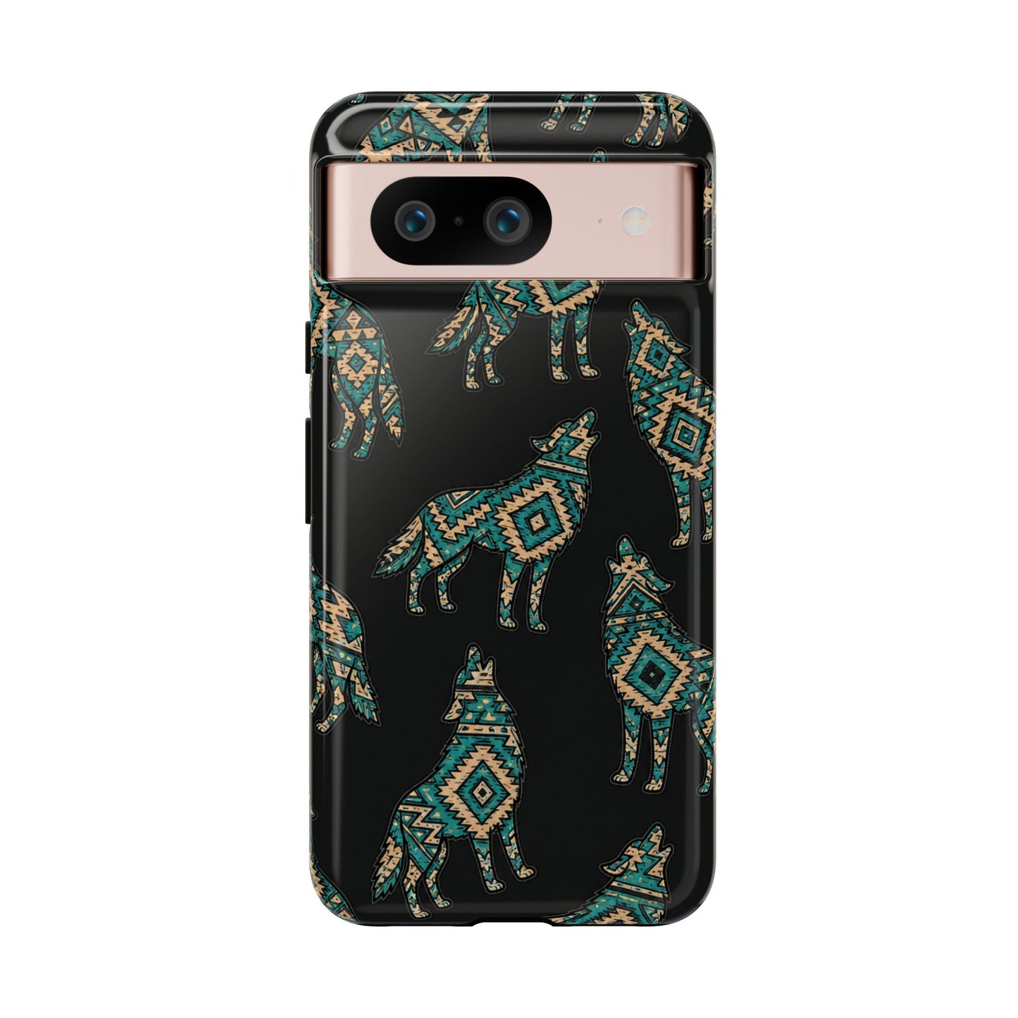 Turquoise Wolf Tough Case
