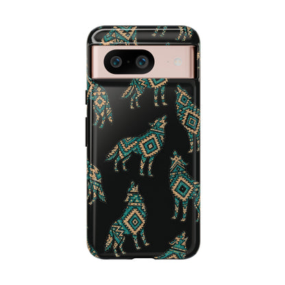 Turquoise Wolf Tough Case