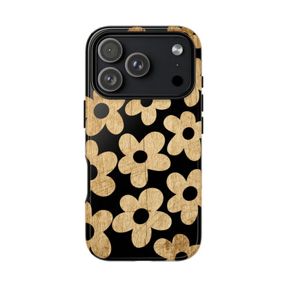Retro Flower Tough Phone Case