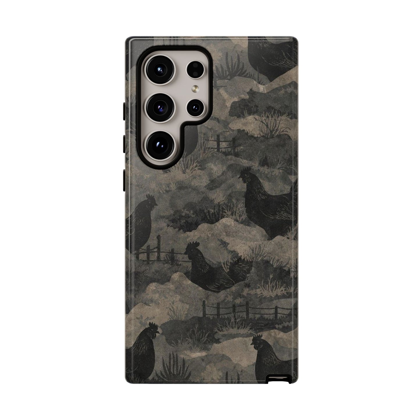 Camo Chickens Tough Case