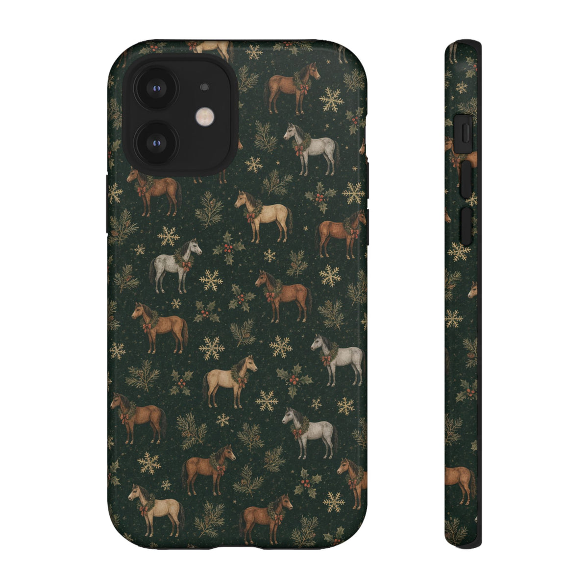Evergreen Horses Tough Case