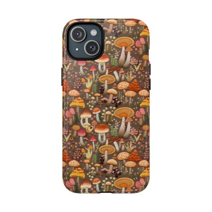 Orange Mushroom Magnetic Case