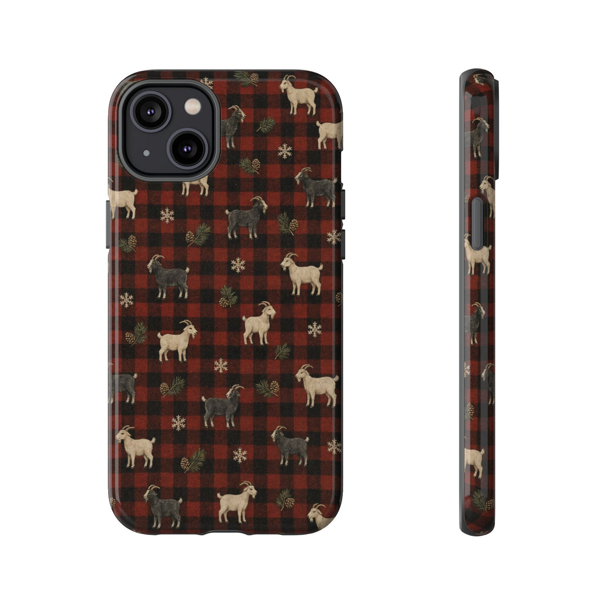 Buffalo Check Goats Tough Case