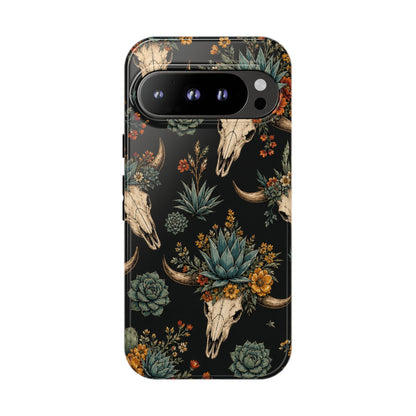 Desert Bloom Skull Tough Case
