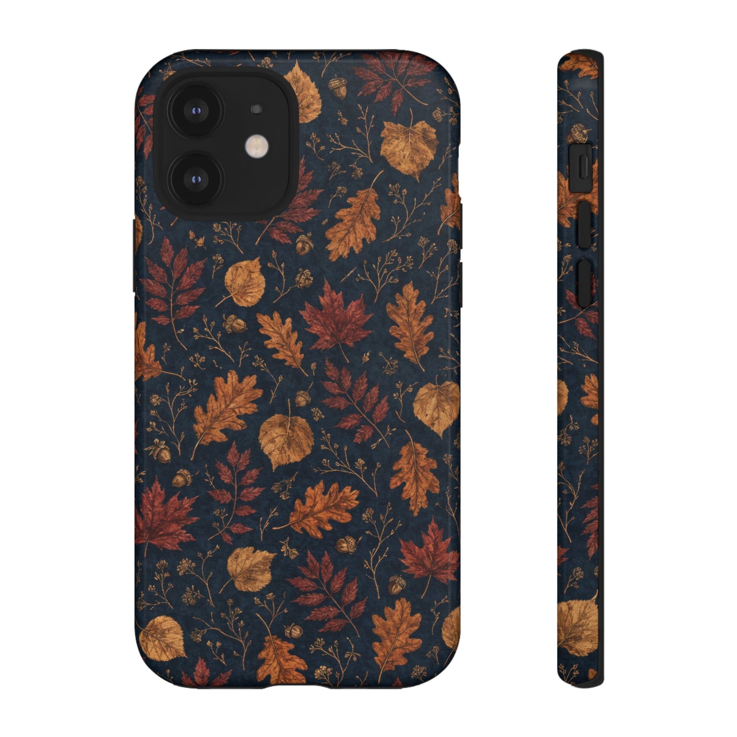 Navy Oak Leaf Tough Case